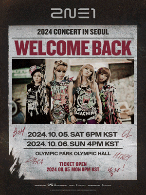 2NE1 CONCERT, WELCOME BACK IN SEOUL