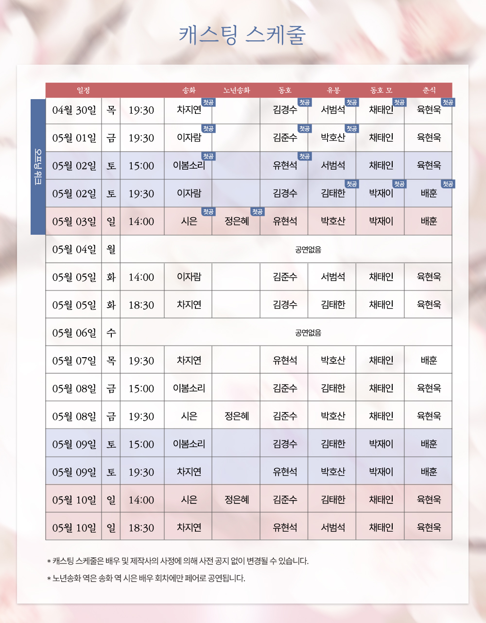 공연 소개