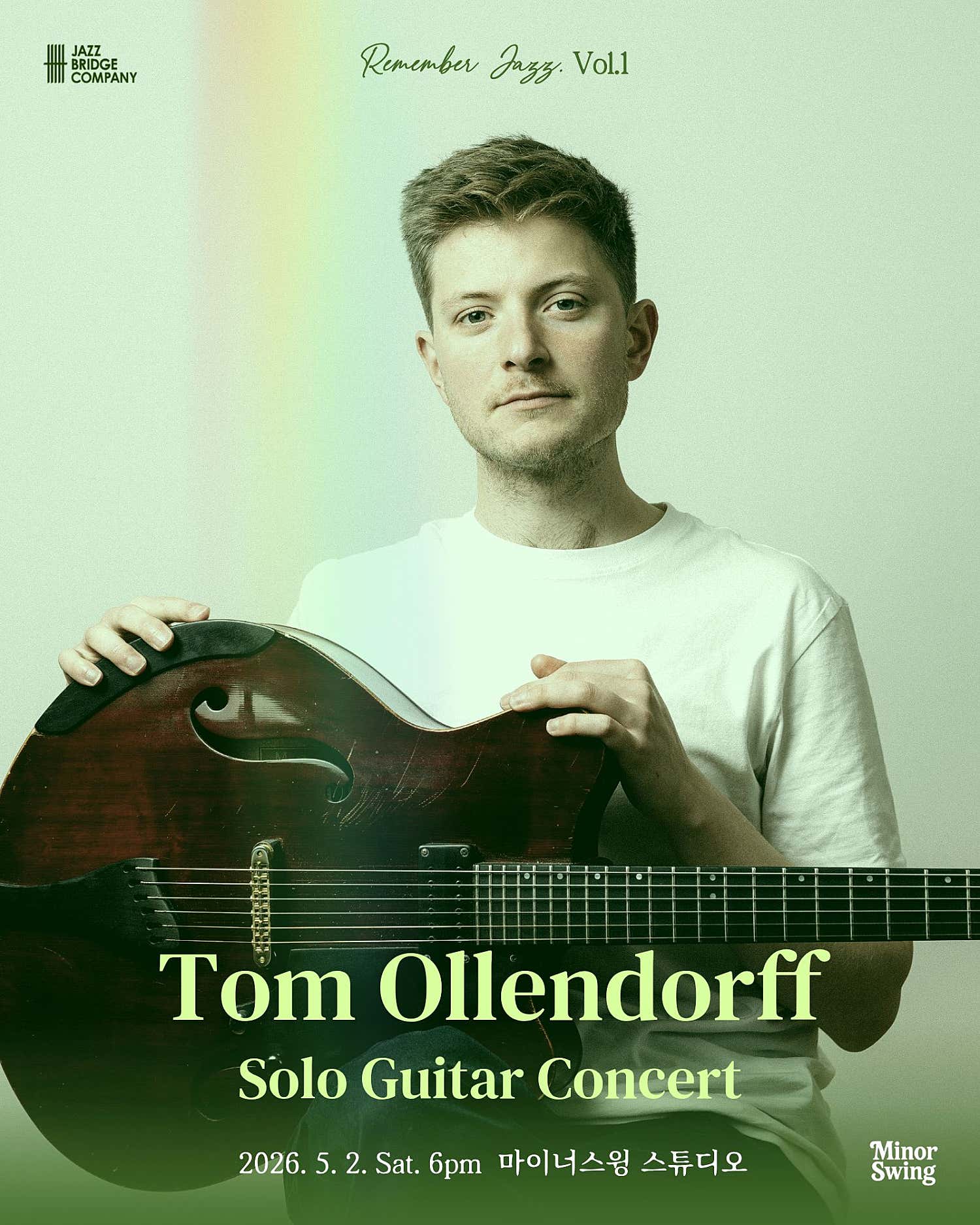 리멤버 재즈 Vol.1: 톰 올렌도프 솔로 기타 콘서트 상세 1