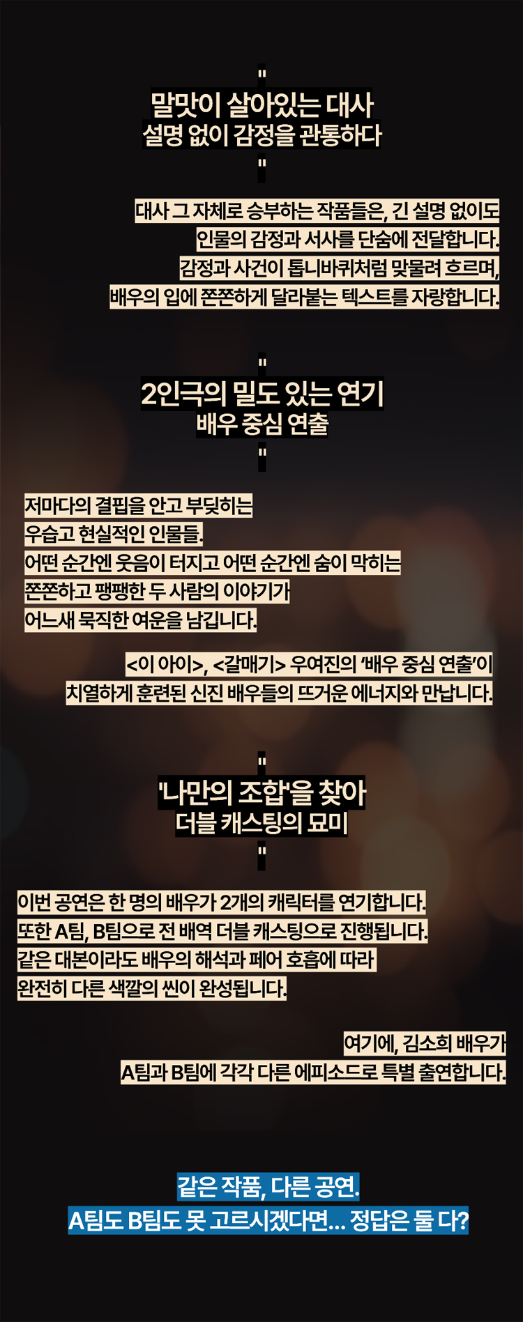공연 소개