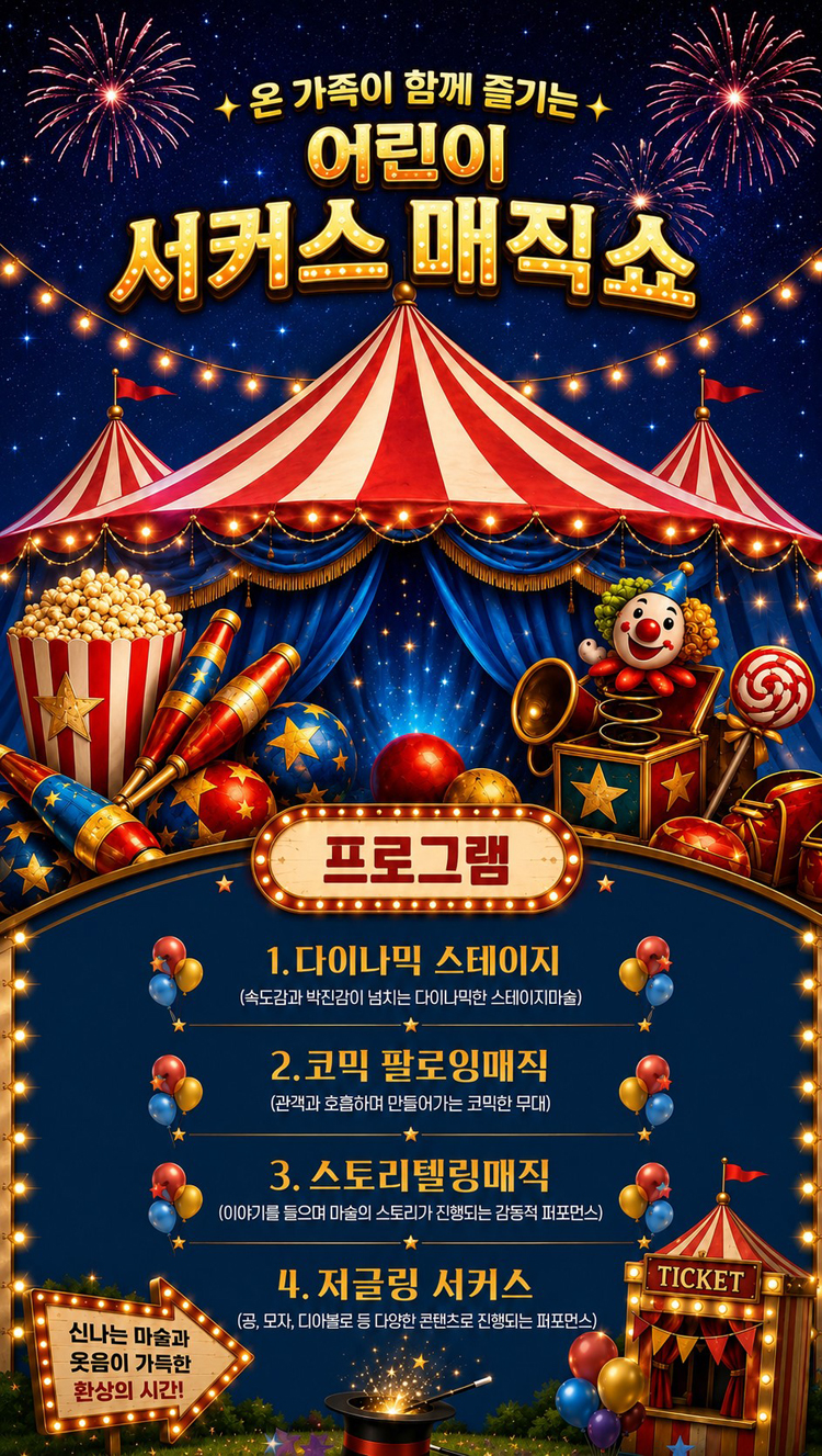 어린이 서커스 매직쇼 [서울 구로] 소개 이미지 2