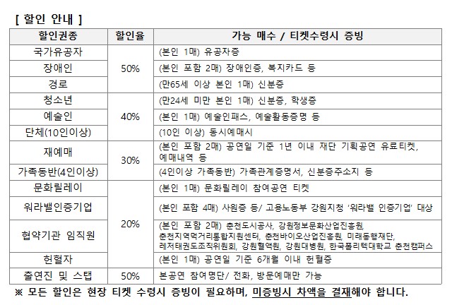 공연 소개