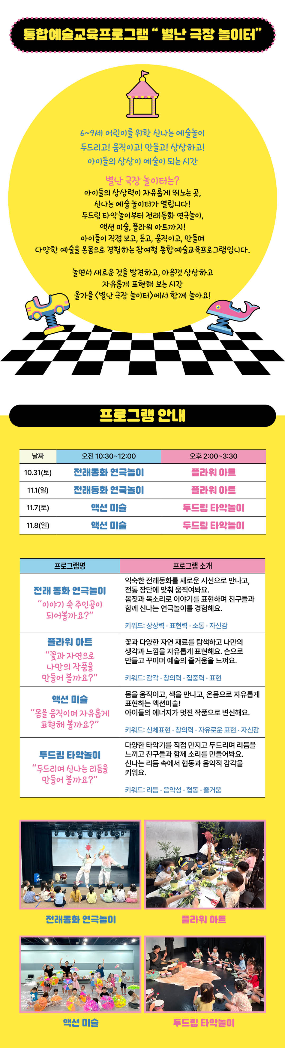 통합예술교육프로그램: 별난 극장 놀이터 소개 이미지 2