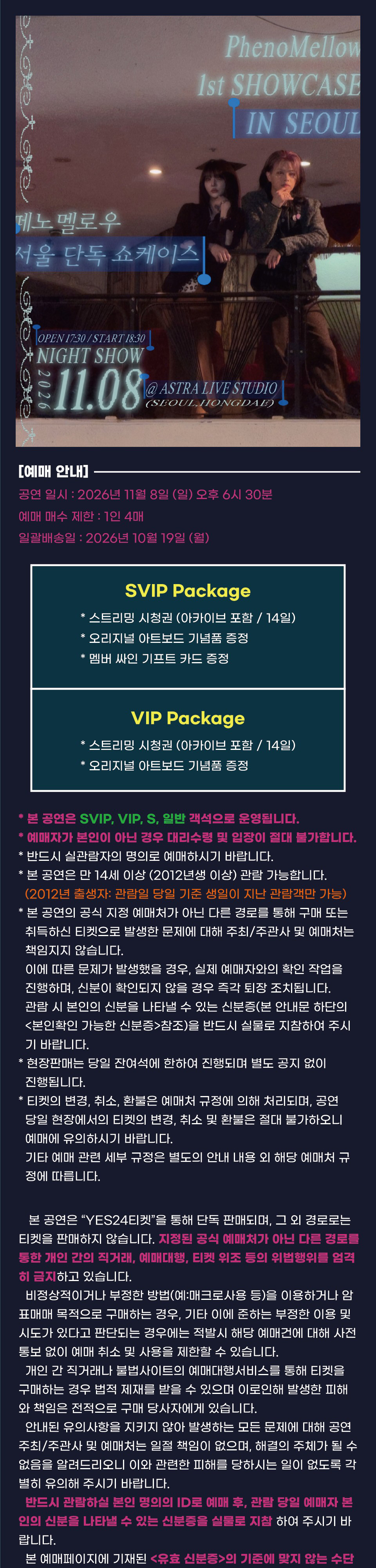 공연 소개