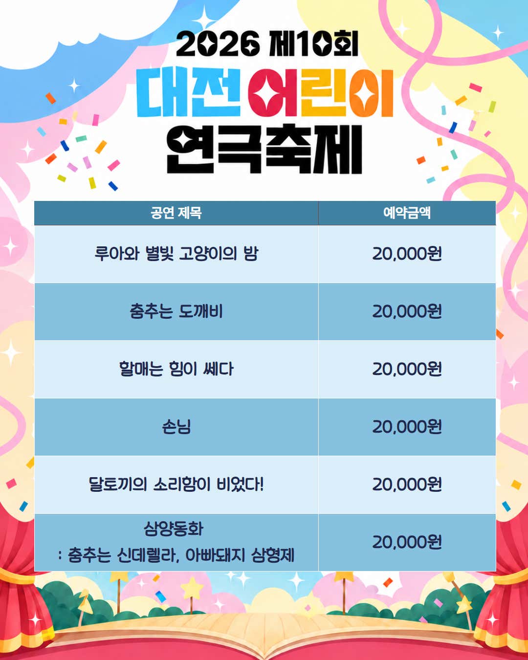 제10회 대전어린이연극축제, 손님 소개 이미지 3