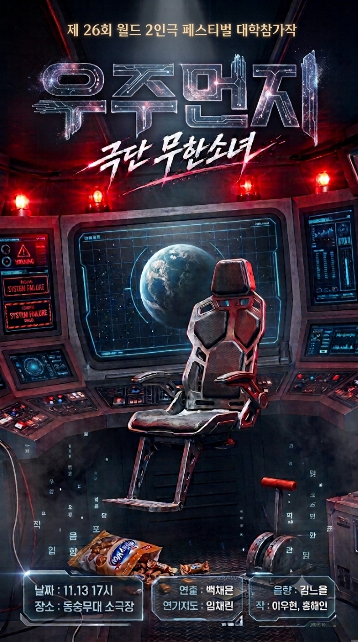 제26회 월드 2인극 페스티벌, 우주먼지 소개 이미지 1