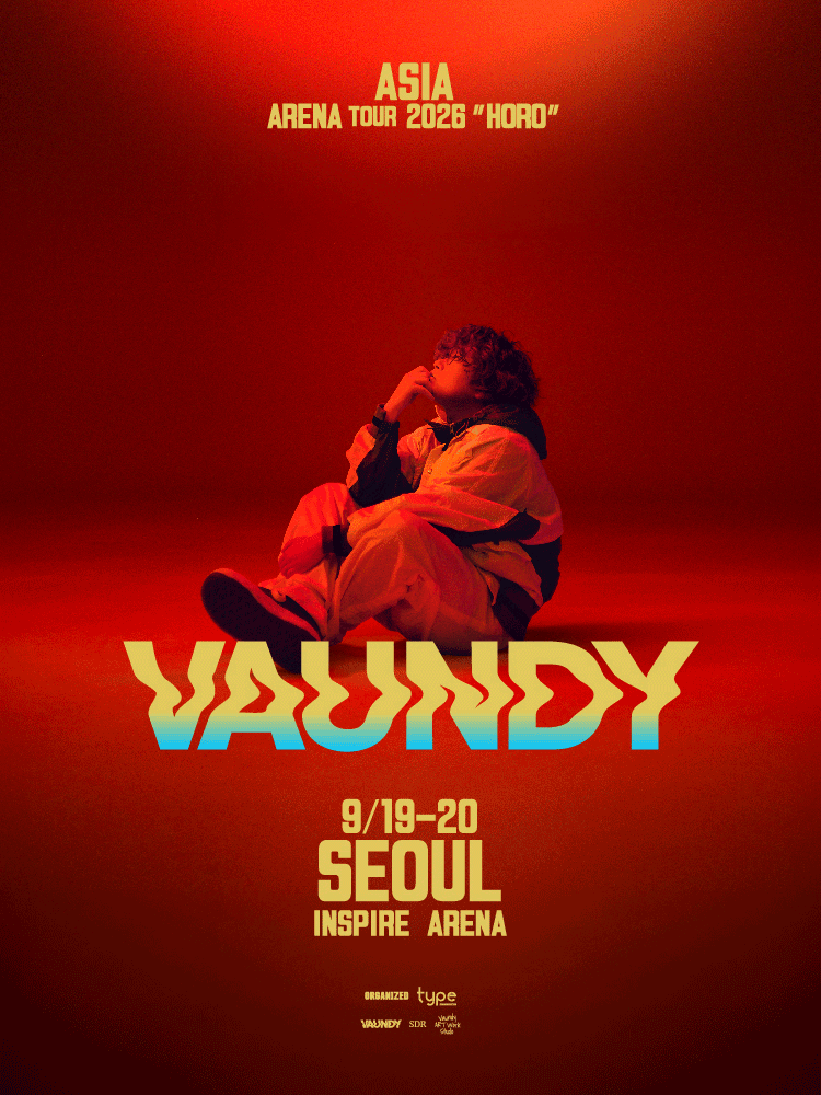 Vaundy ASIA ARENA TOUR HORO IN SEOUL 포스터