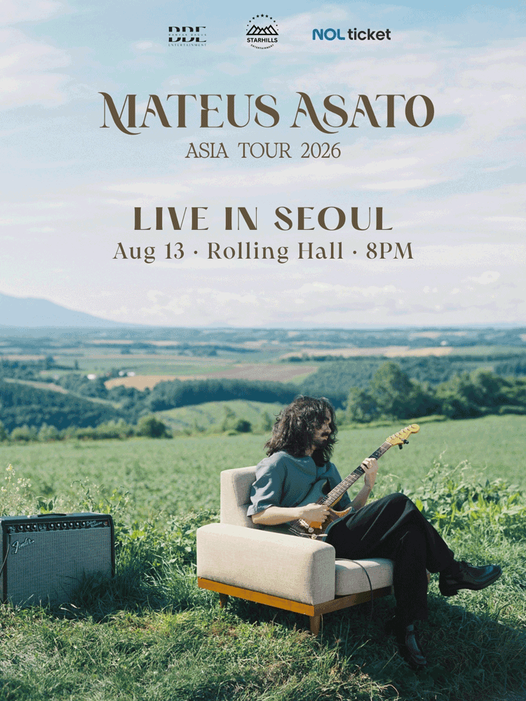마테우스 아사토 내한공연 Mateus Asato Asia Tour 포스터