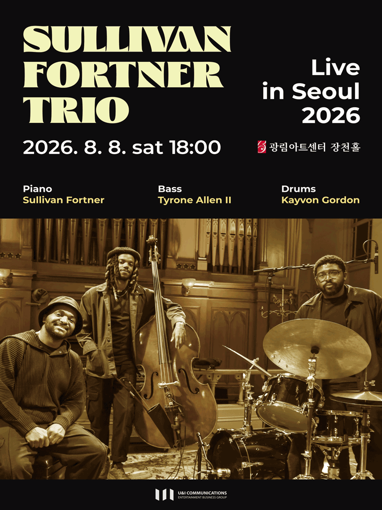 설리번 포트너 트리오 라이브 인 서울 포스터