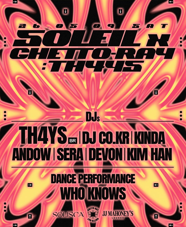 SOLEIL x GHETTO-RAY: TH4YS
