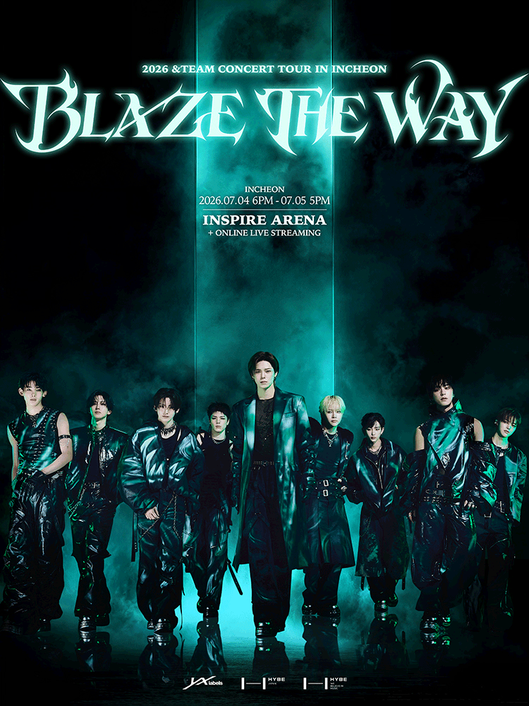 &TEAM CONCERT TOUR: BLAZE THE WAY [인천] 포스터