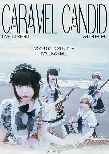 CARAMEL CANDiD (카라멜 캔디드) Live in Seoul 포스터
