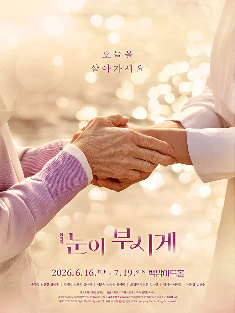 눈이 부시게 포스터