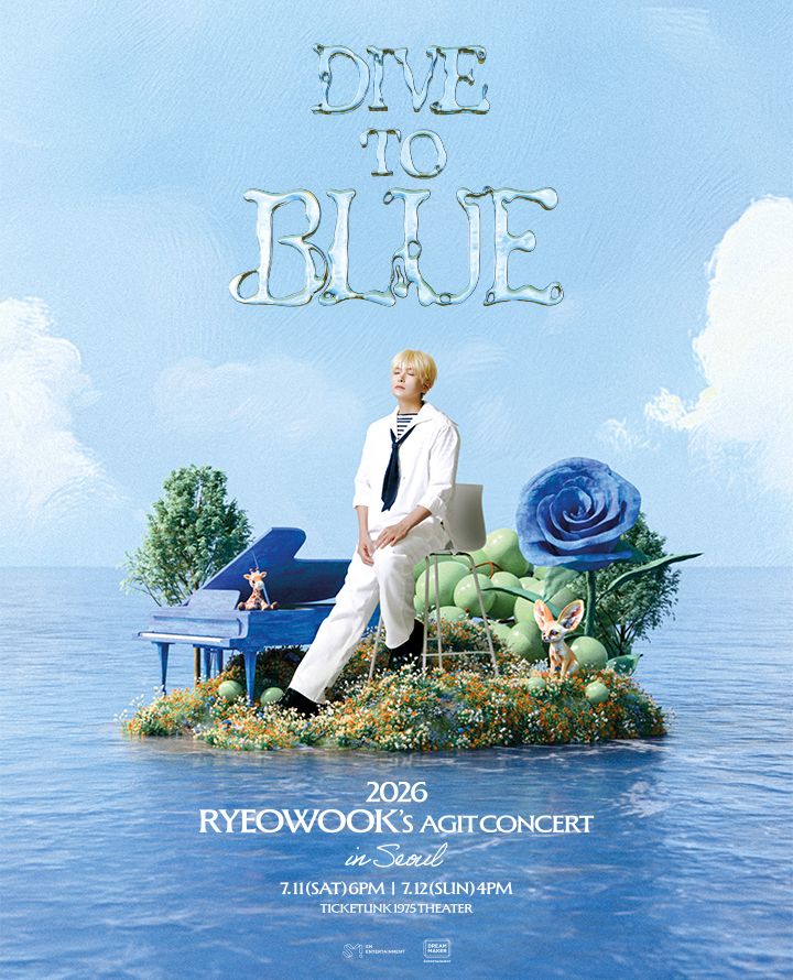 RYEOWOOK'S AGIT CONCERT: DIVE TO BLUE [서울] 포스터