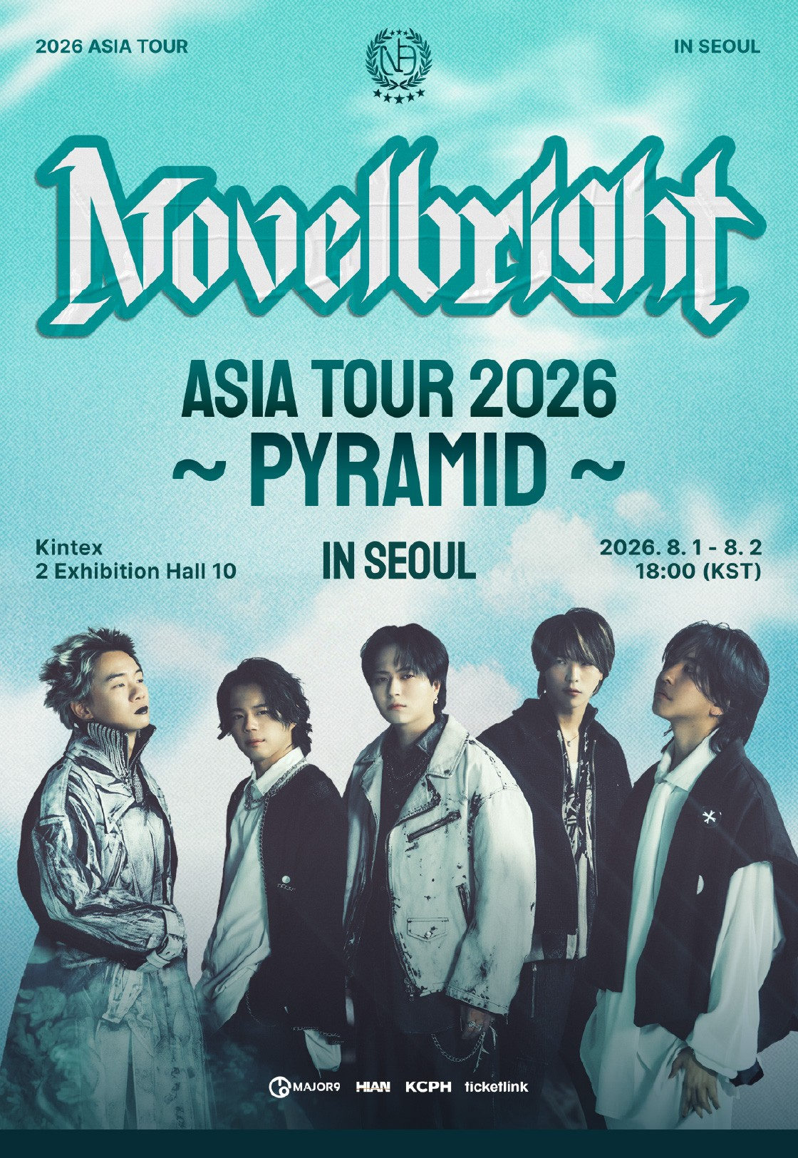 Novelbright ASIA TOUR: PYRAMID [서울] 포스터