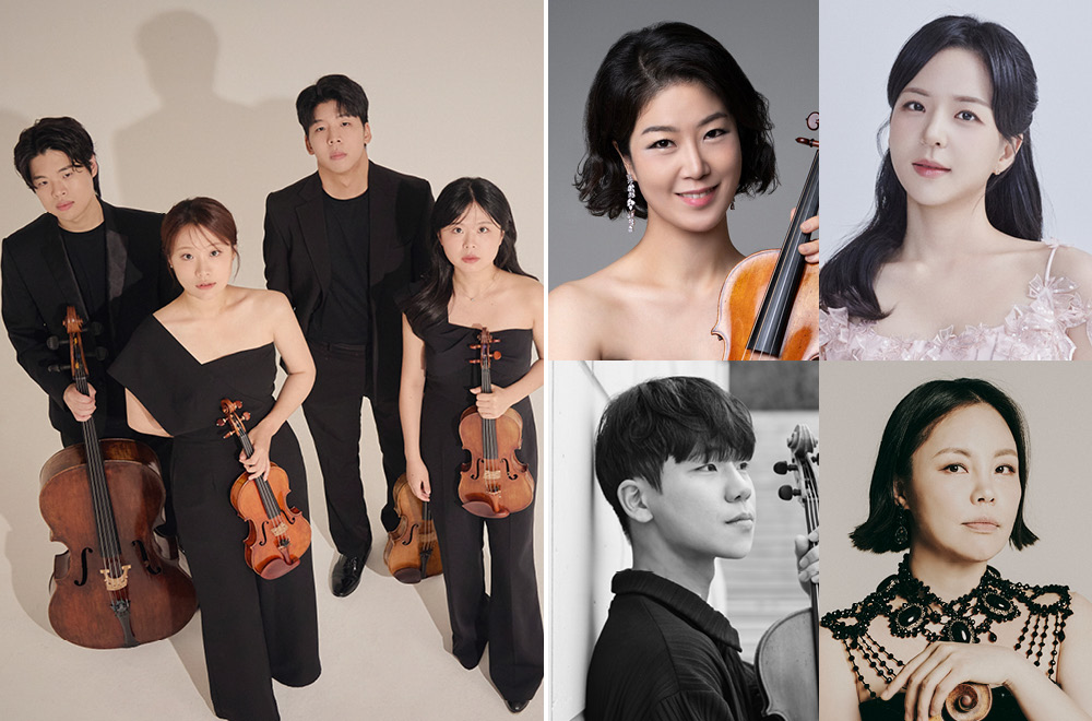 제1182회 하우스콘서트, July Festival: Debussy & Ravel Ensemble 3, Quartet Horizons 포스터