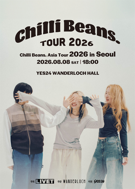 Chilli Beans. Asia Tour [서울] 포스터