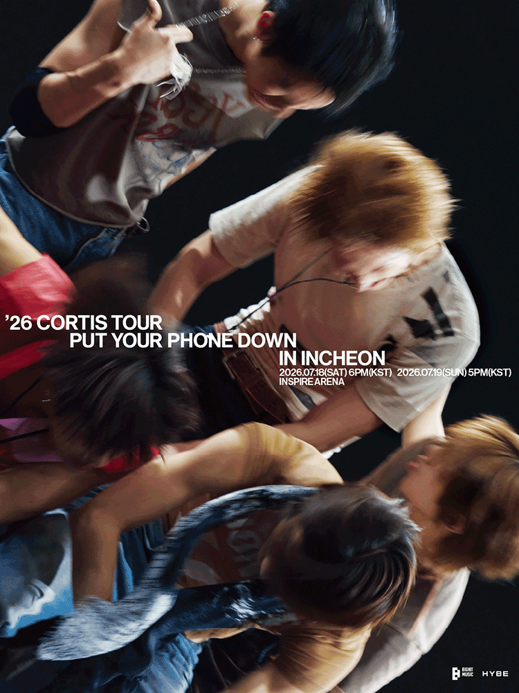 CORTIS TOUR: PUT YOUR PHONE DOWN [인천] 포스터