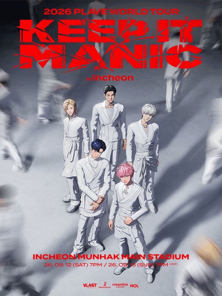 PLAVE World Tour: KEEP IT MANIC [인천] 포스터
