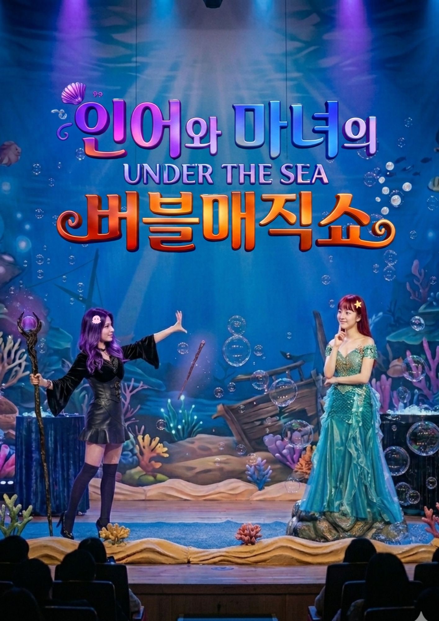 인어와 마녀의 버블매직쇼 [의정부] 포스터