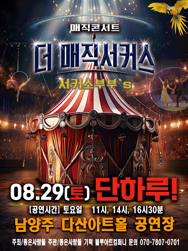 더: 매직서커스 [남양주] 포스터