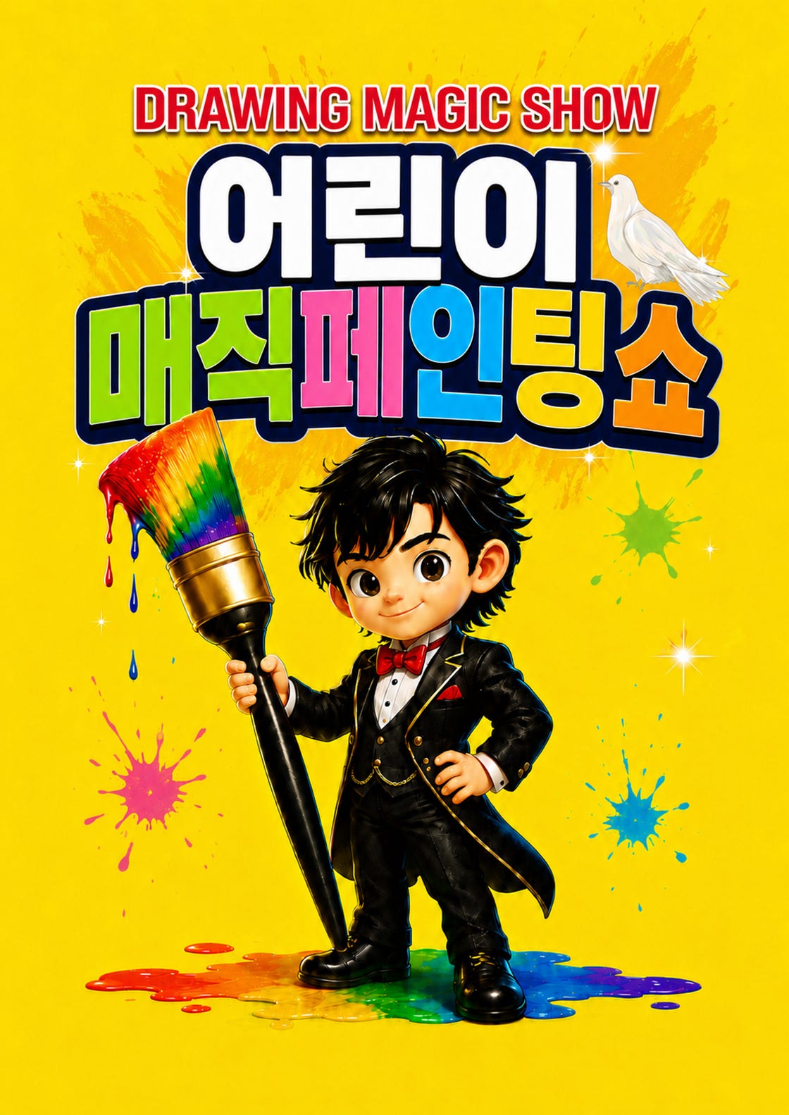 DRAWING: 어린이 매직 페인팅쇼 [세종] 포스터