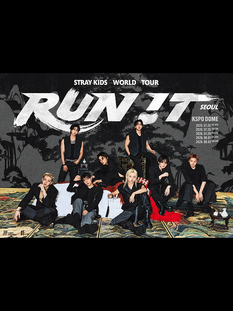Stray Kids World Tour: RUN IT [서울] 포스터