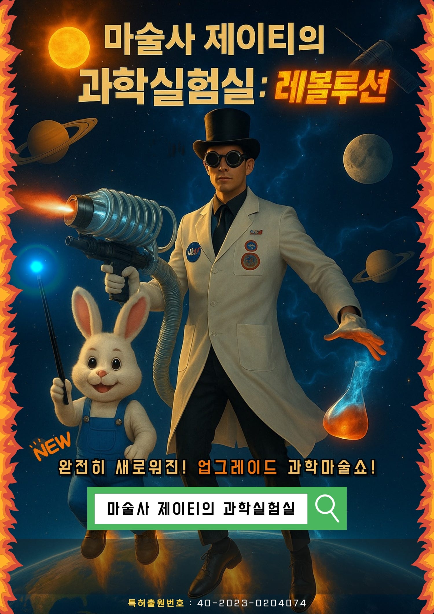 마술사 제이티의 과학실험실: 레볼루션 [수원] 포스터