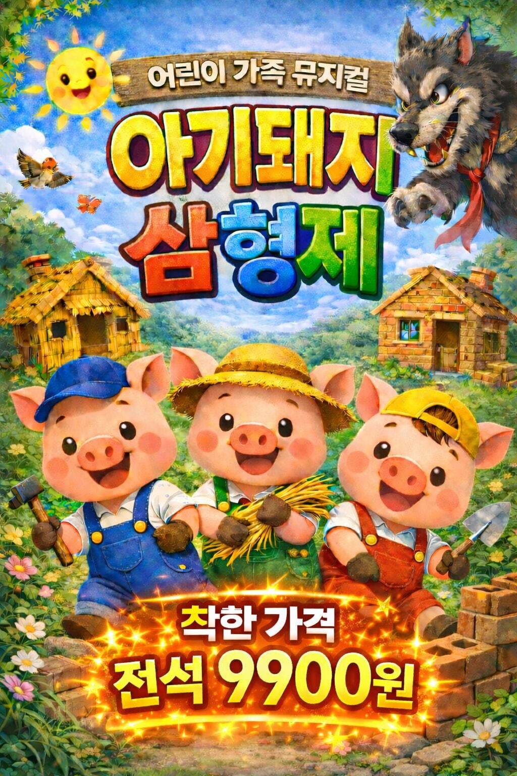 아기 돼지 삼형제 [부산] 포스터