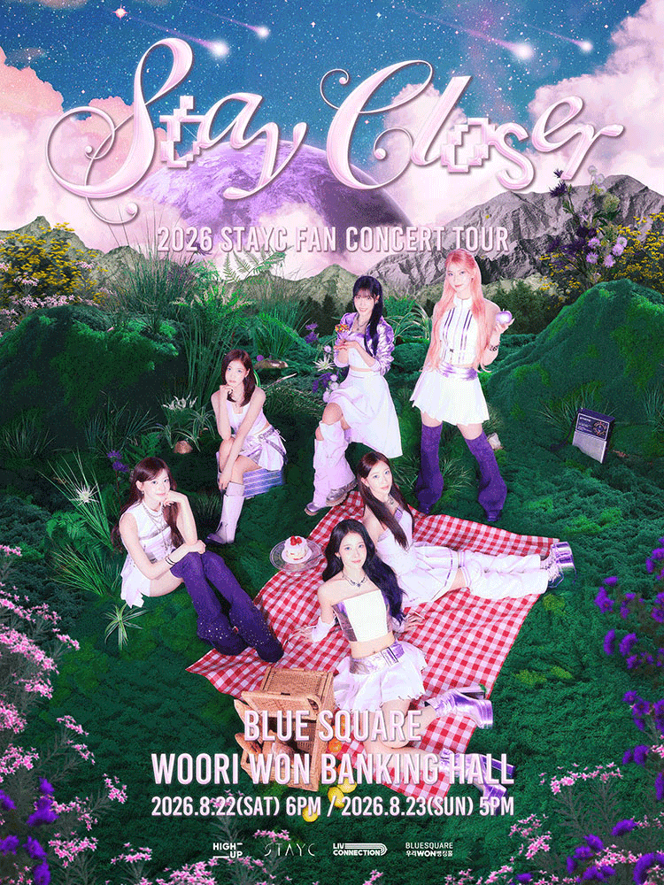 STAYC FAN CONCERT TOUR: STAY CLOSER 포스터