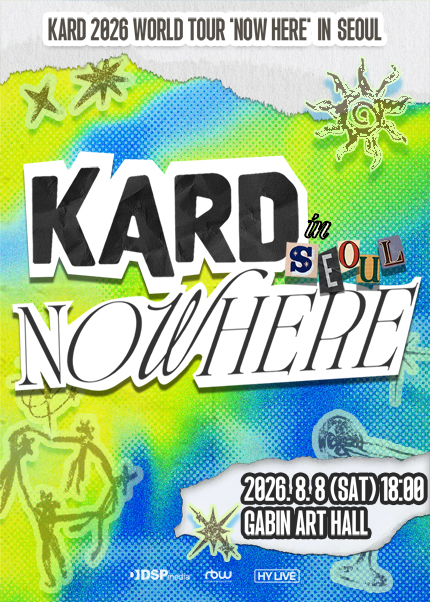 KARD WORLD TOUR: NOW HERE [서울] 포스터