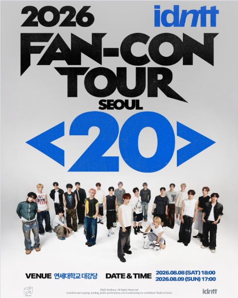 idntt FAN-CON TOUR: 20 in Seoul 포스터