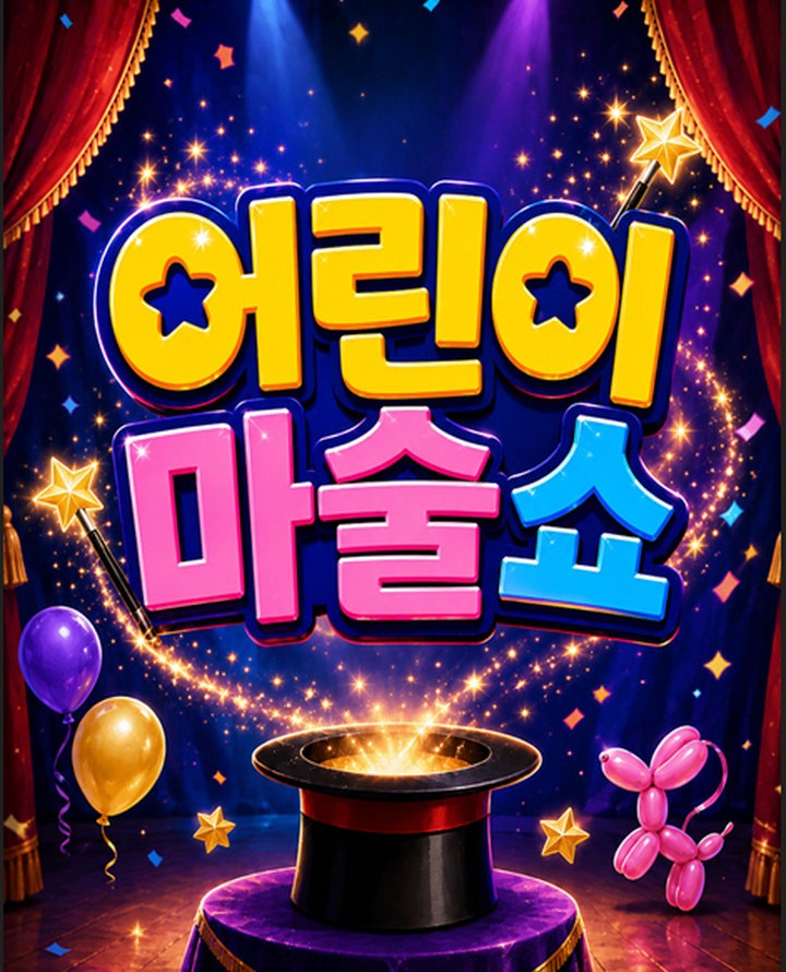 어린이 마술쇼 [대구] 포스터