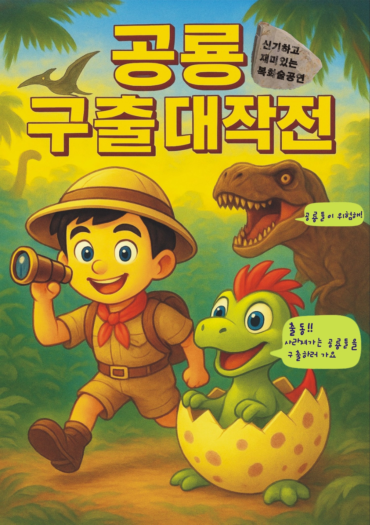 공룡 구출대작전 [의정부] 포스터