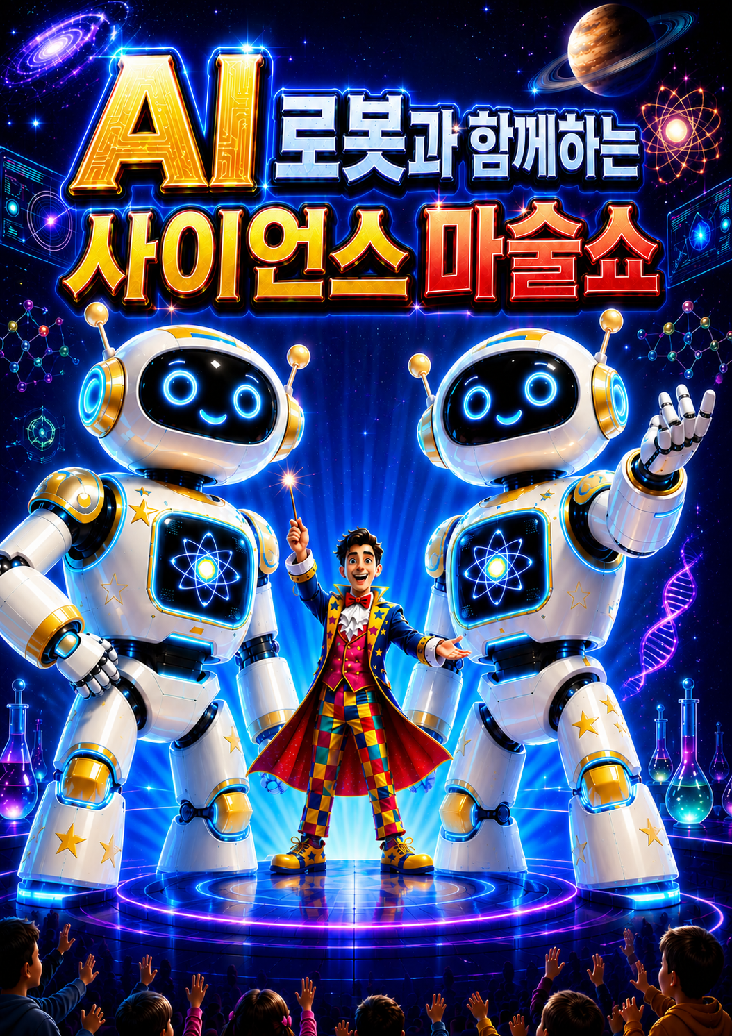 AI로봇과 함께하는 사이언스 마술쇼 [목포] 포스터