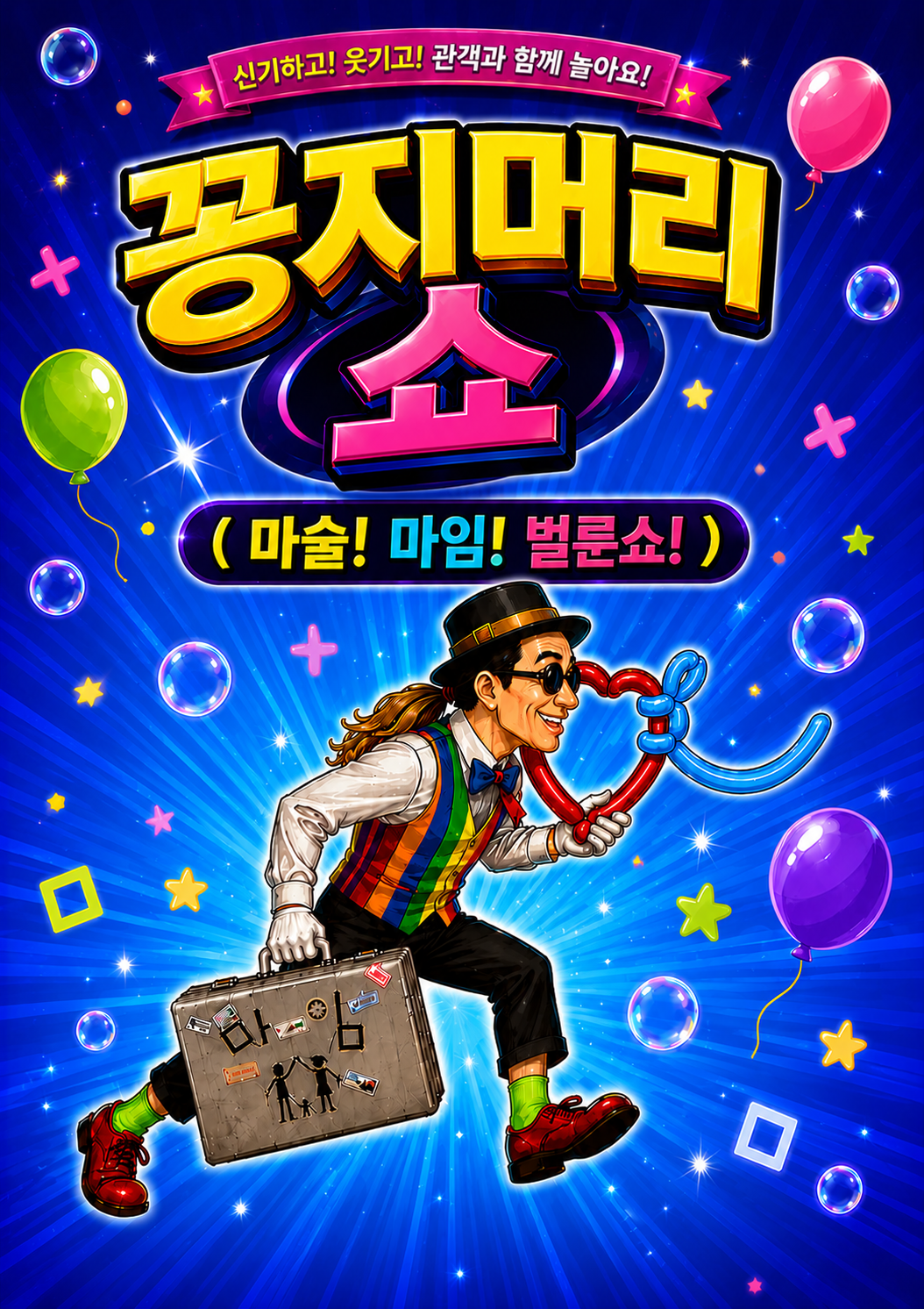 꽁지머리 쇼 [제주] 포스터
