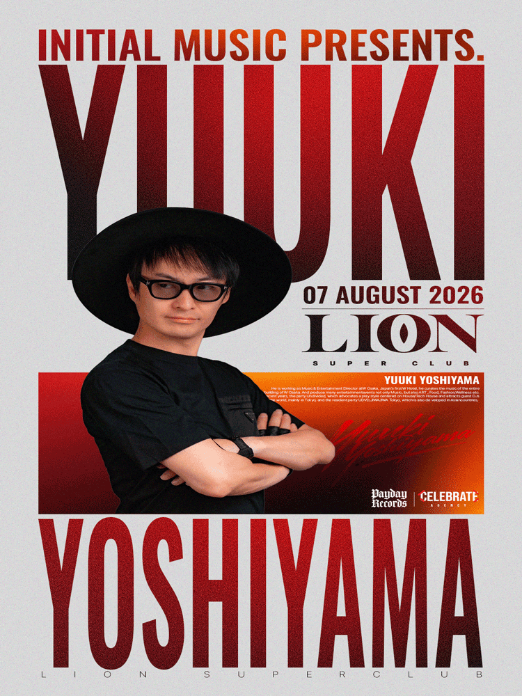 INITIAL MUSIC presents, Yuuki Yoshiyama 포스터