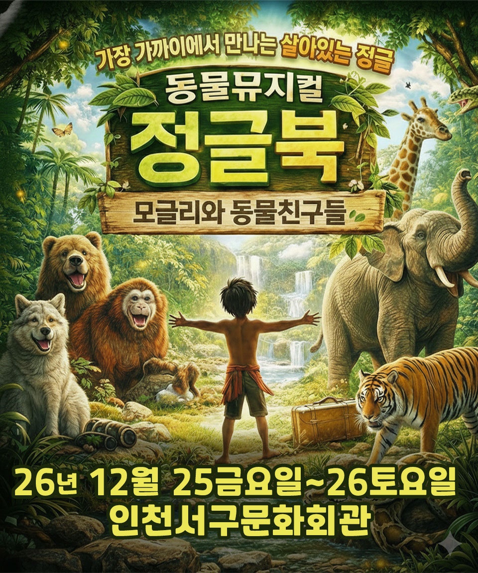 The Jungle Book [Incheon] official poster