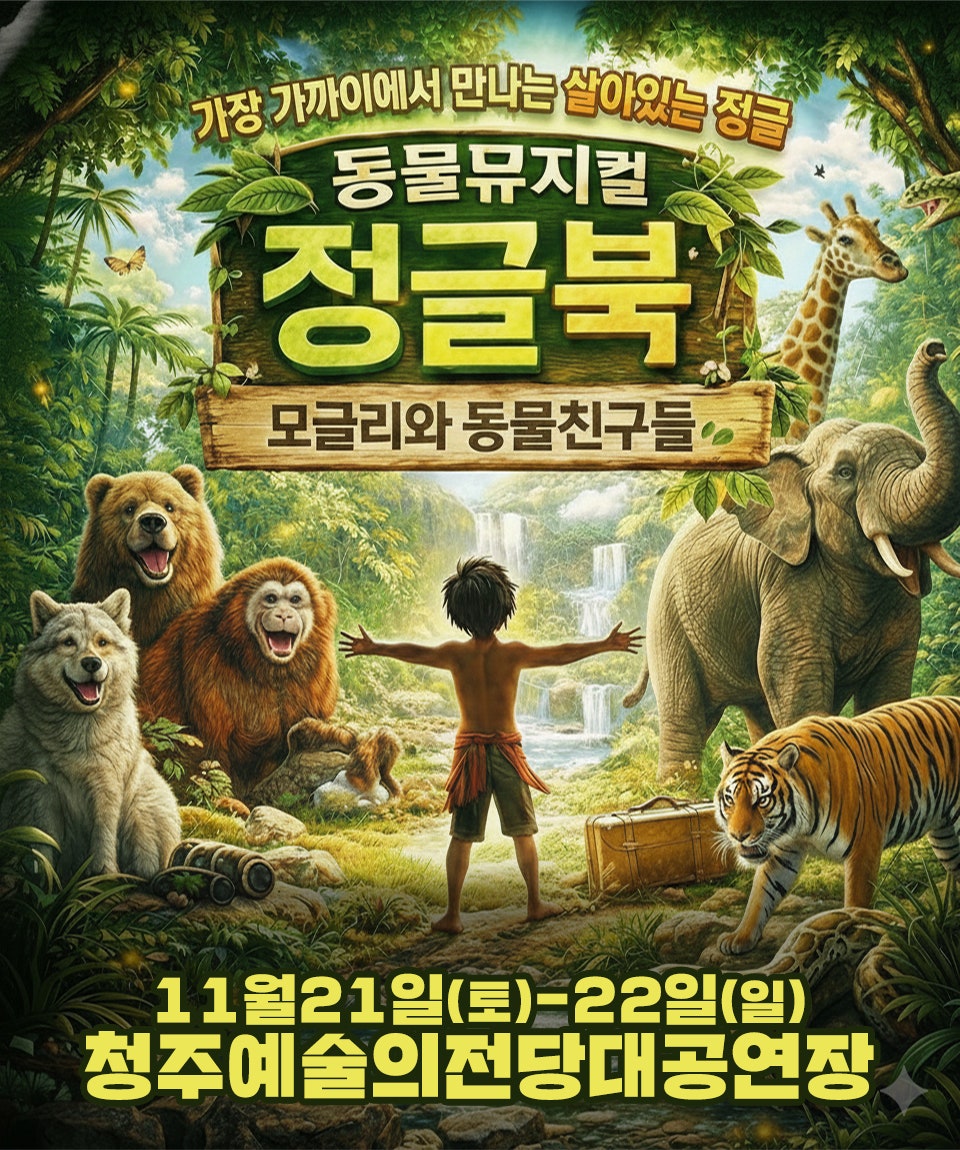 The Jungle Book [Cheongju] official poster