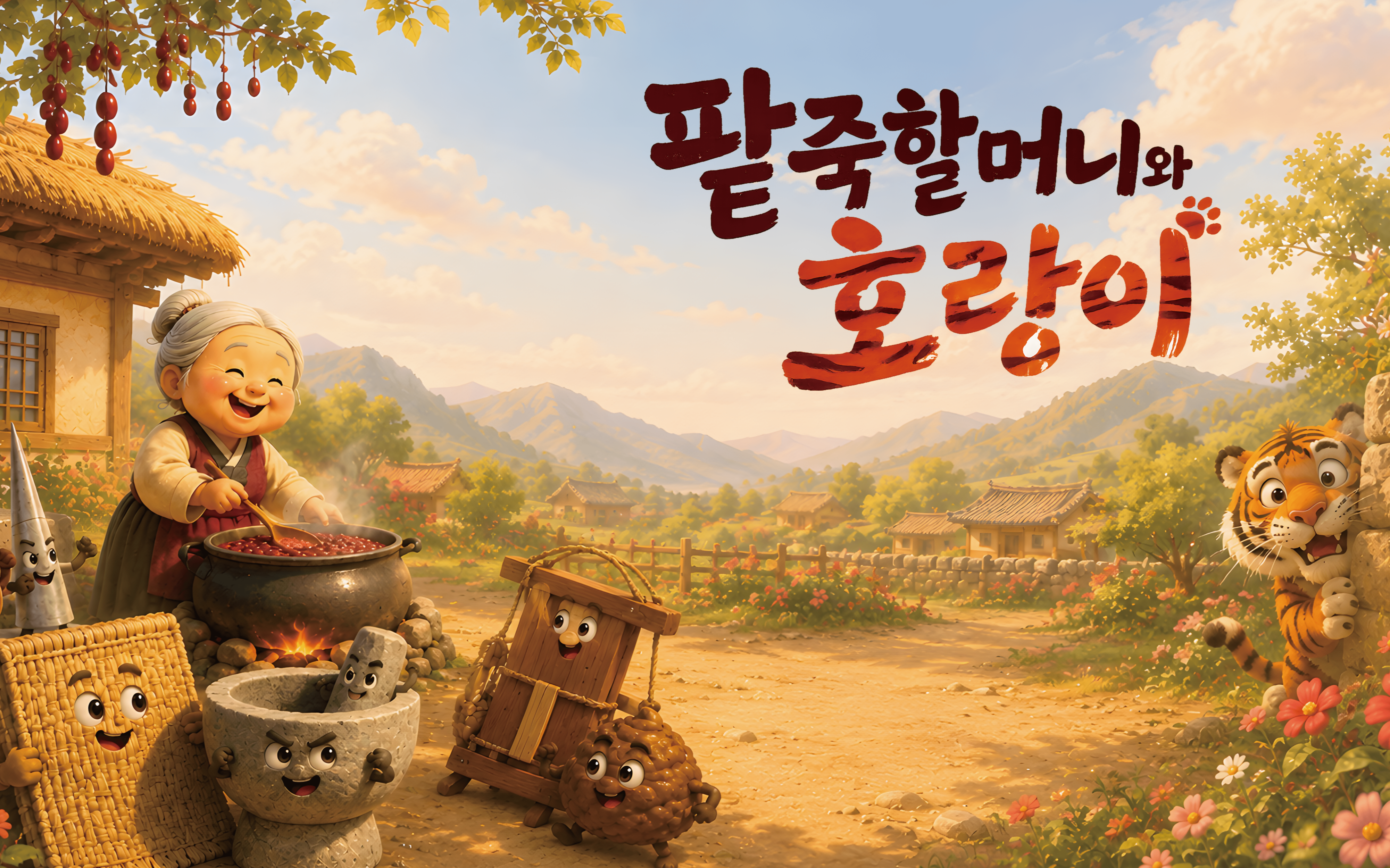 팥죽할머니와 호랑이 포스터