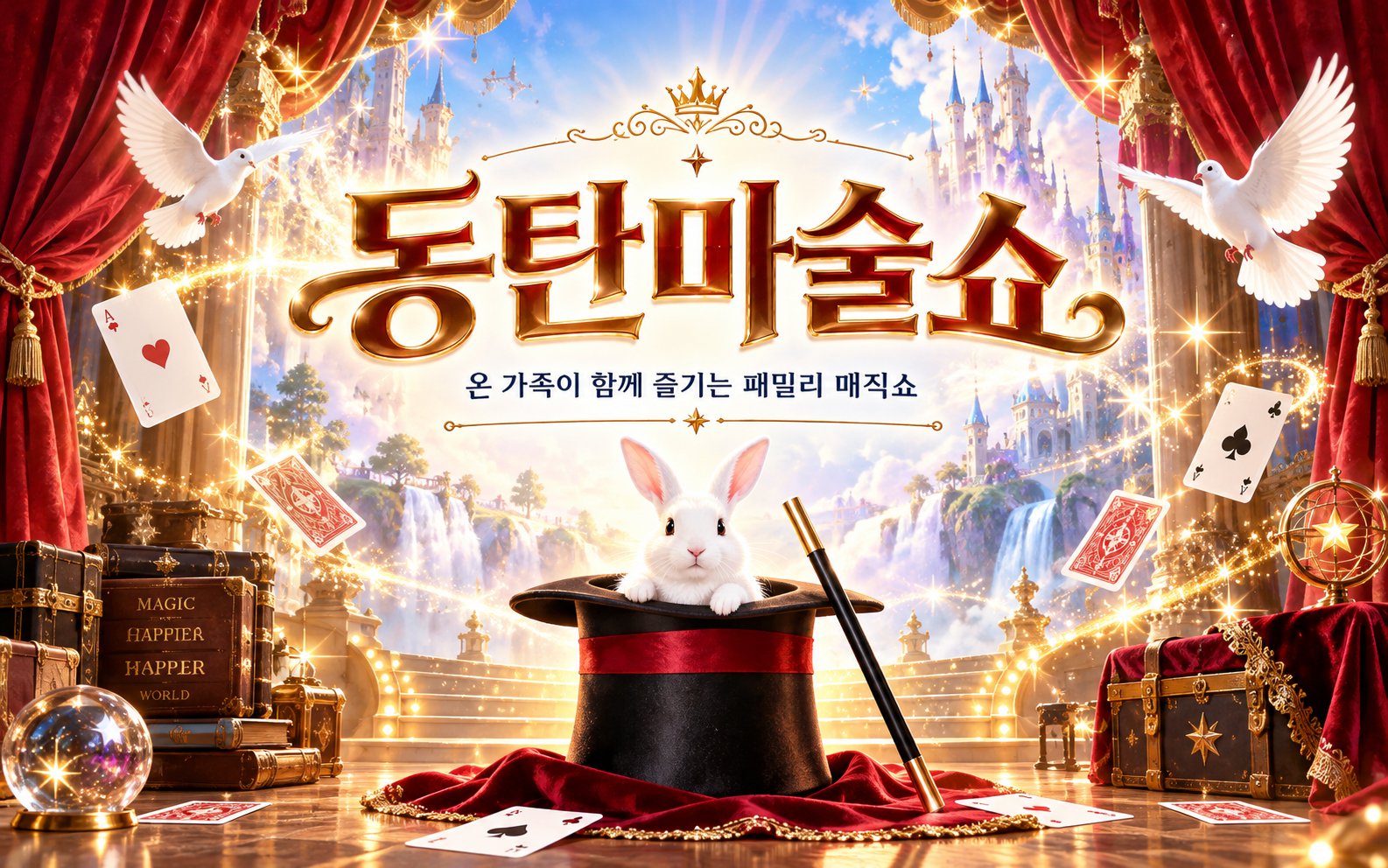 동탄 마술쇼 포스터