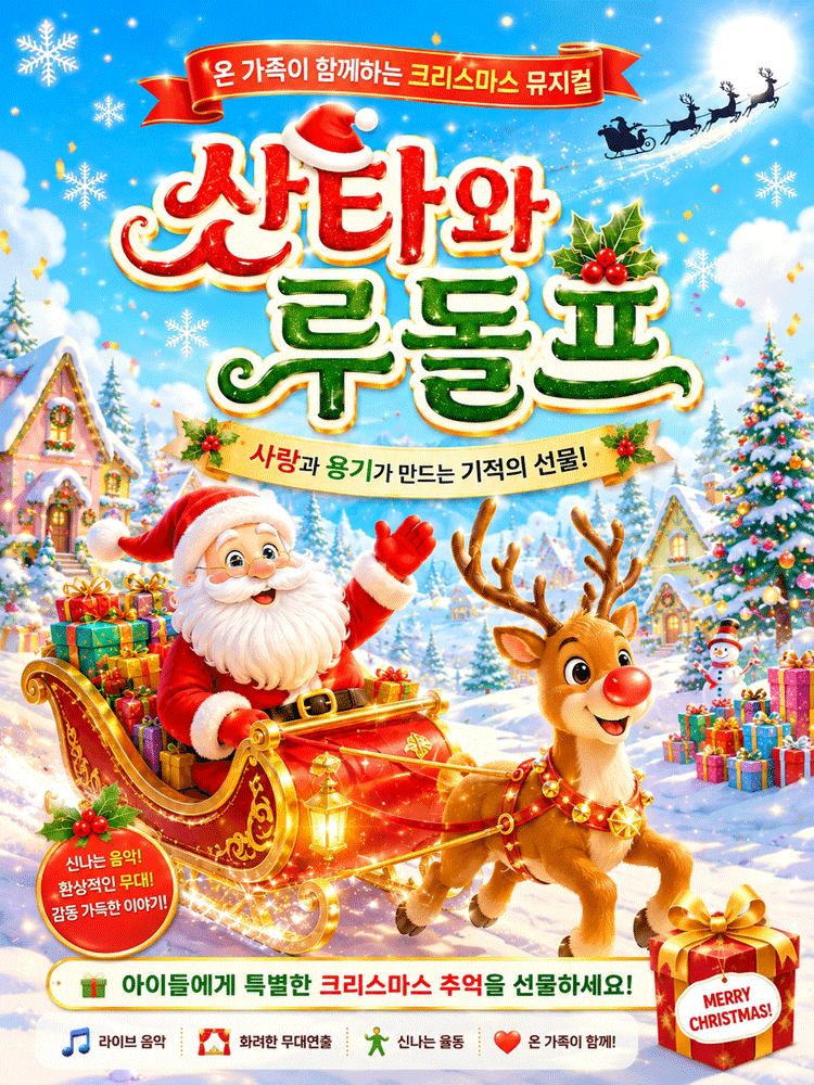 산타와 루돌프 [서울 구로] 포스터
